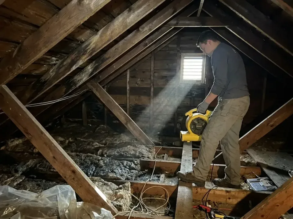 attic-water-damage-drying-proc-007 — frequently asked questions, Emergency Water Extraction & 24/7 Flood Response in Woodfin…